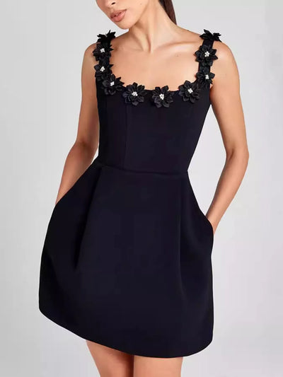 Black Black Flower