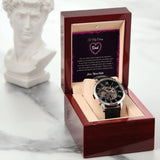 Skeleton Automatic Watch – For My Caring Dad
