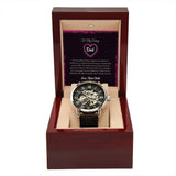 Skeleton Automatic Watch – For My Caring Dad