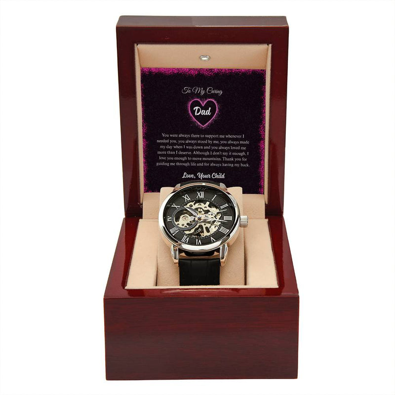 Skeleton Automatic Watch – For My Caring Dad