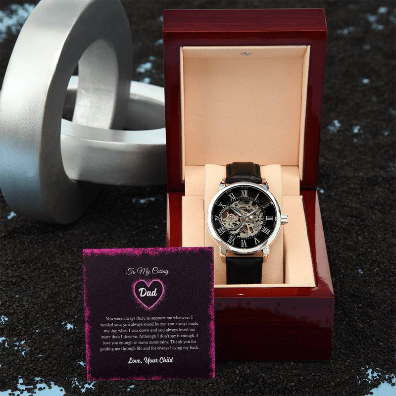 Skeleton Automatic Watch – For My Caring Dad