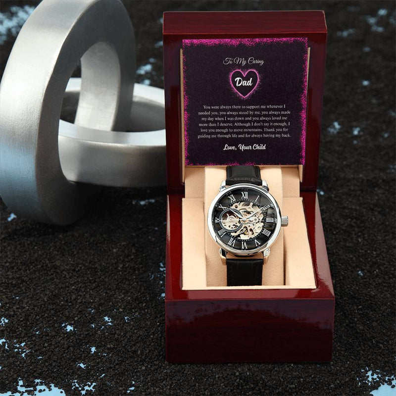 Skeleton Automatic Watch – For My Caring Dad