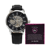 Skeleton Automatic Watch – For My Caring Dad