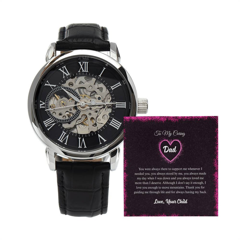 Skeleton Automatic Watch – For My Caring Dad