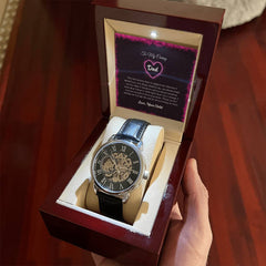 Skeleton Automatic Watch – For My Caring Dad