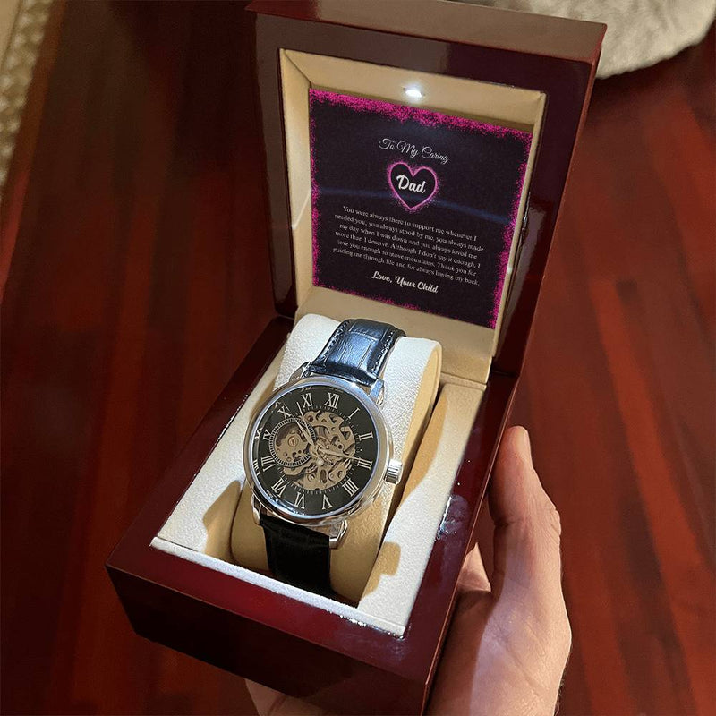 Skeleton Automatic Watch – For My Caring Dad