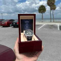 Skeleton Dial Men’s Watch – To My Brave Dad Special Edition