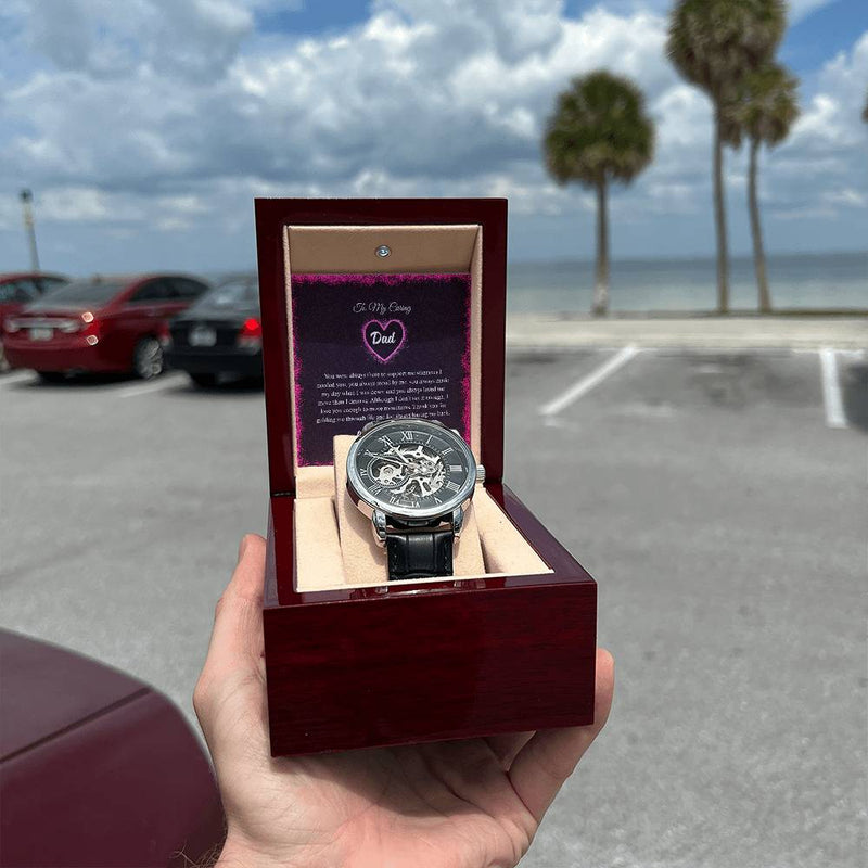 Skeleton Automatic Watch – For My Caring Dad
