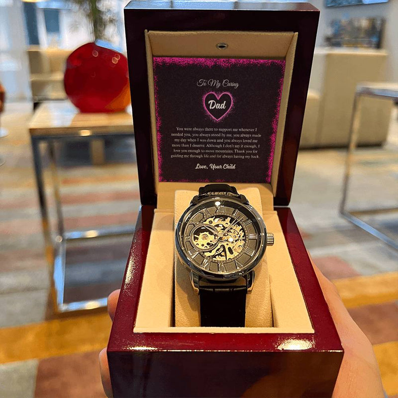 Skeleton Automatic Watch – For My Caring Dad