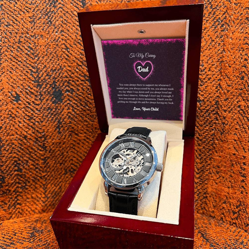 Skeleton Automatic Watch – For My Caring Dad