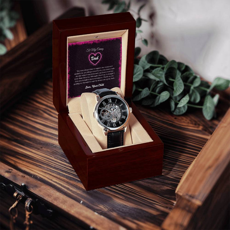 Skeleton Automatic Watch – For My Caring Dad