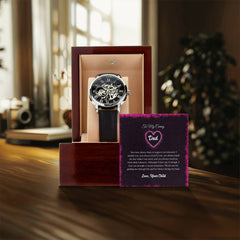 Skeleton Automatic Watch – For My Caring Dad