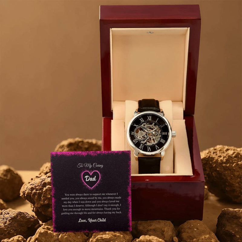 Skeleton Automatic Watch – For My Caring Dad