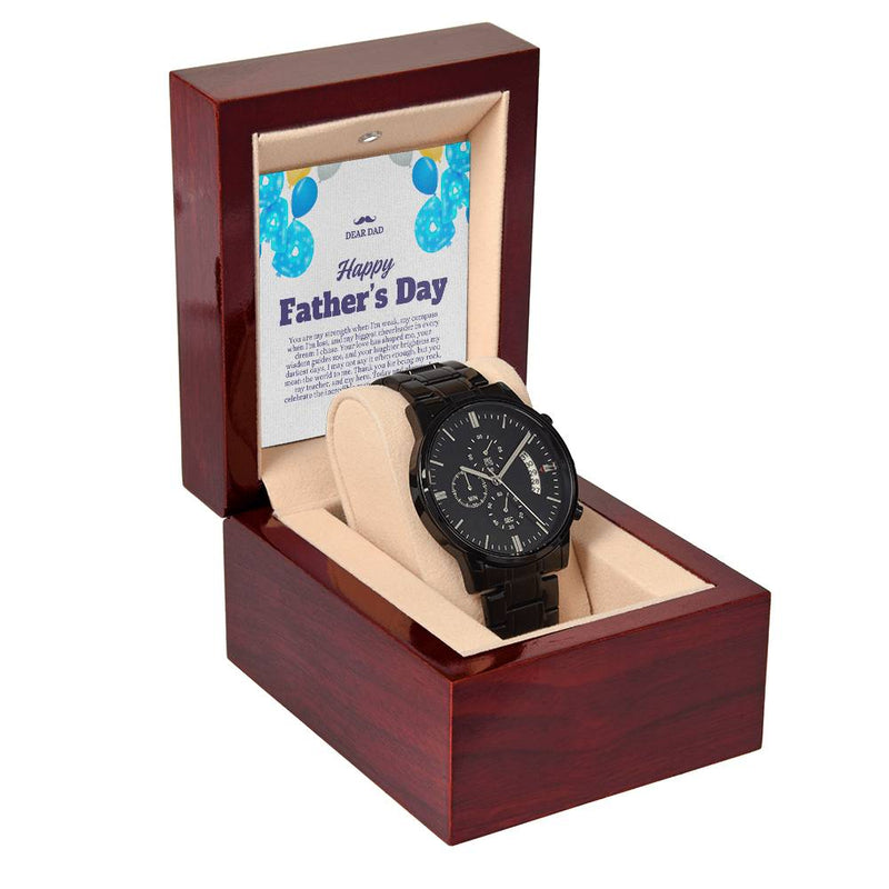 Luxury Chronograph Watch – To My Best Dad Edition