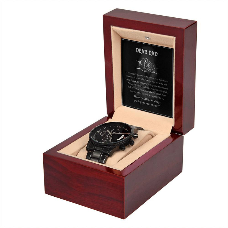 Chronograph Men’s Watch – Dad, My Best Friend Edition