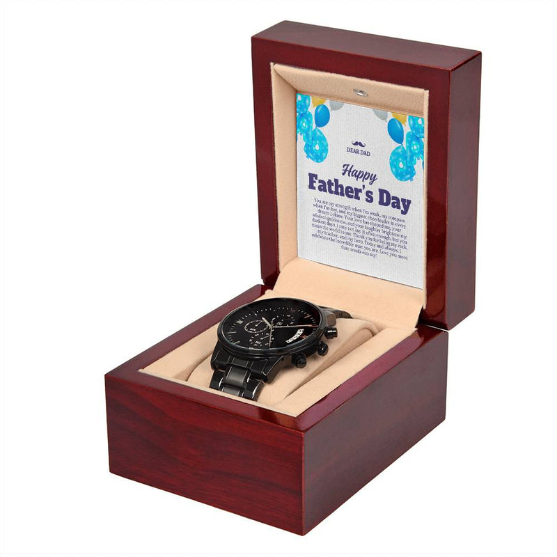 Luxury Chronograph Watch – To My Best Dad Edition