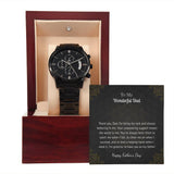 Luxury Black Watch – For My Wonderful Dad Edition