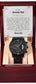 Luxury Black Chronograph Watch – To My Awesome Dad