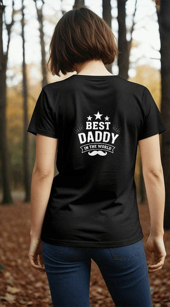 Best Dad in the world – Trendy Father's Day Tshirt