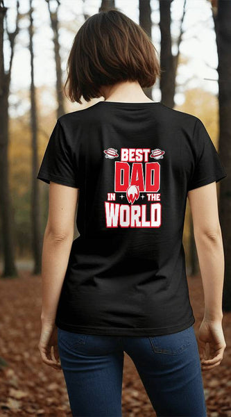 Best Dad in the world – Trendy Father's Day T-Shirt