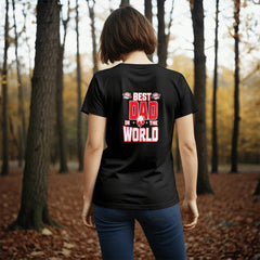 Best Dad in the world – Trendy Father's Day T-Shirt