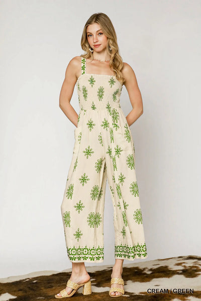 CREAM / GREEN