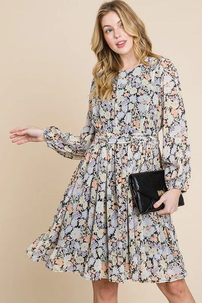BLACK FLORAL