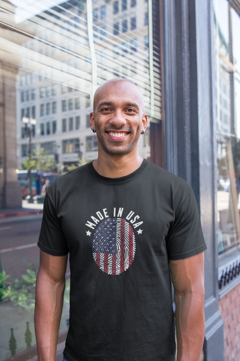 Made in USA T-Shirt – Patriotic 4th of July Unisex Independence Tee