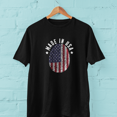 Made in USA T-Shirt – Patriotic 4th of July Unisex Independence Tee