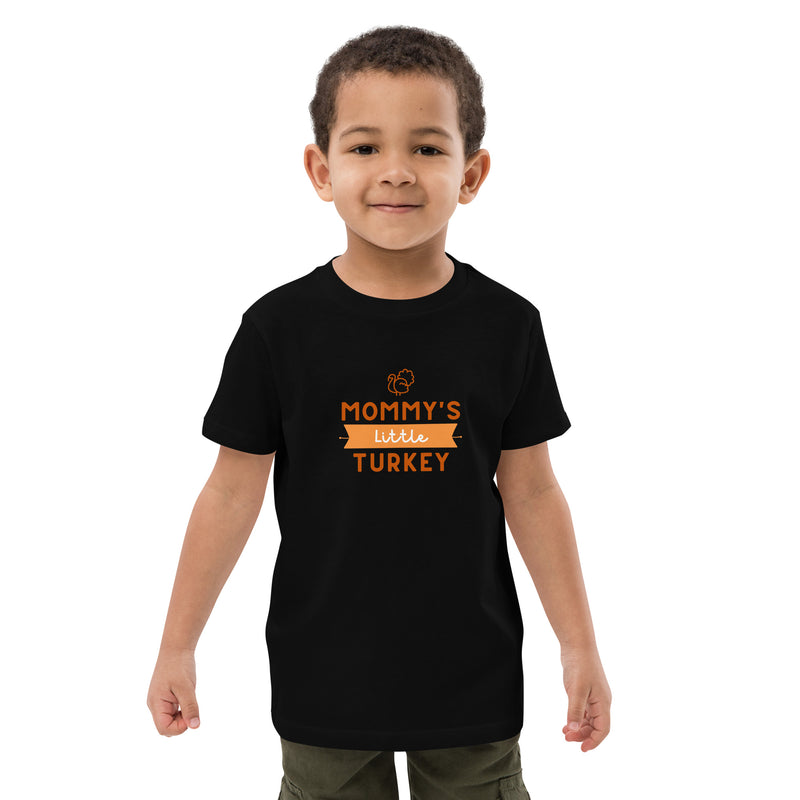 Mommy's Little Turkey Organic cotton kids t-shirt