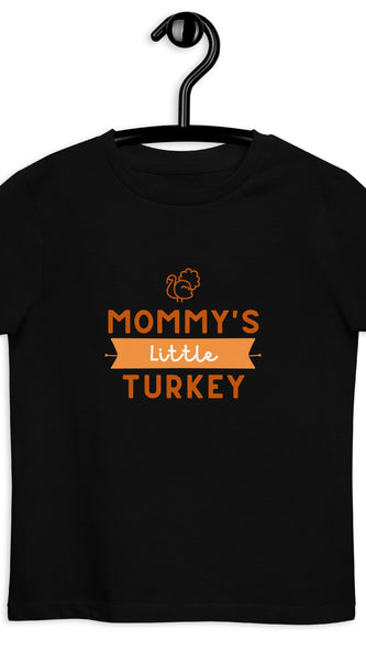 Mommy's Little Turkey Organic cotton kids t-shirt