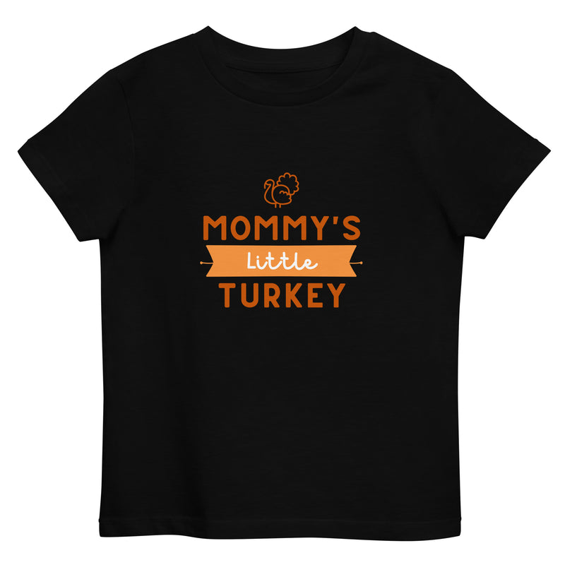 Mommy's Little Turkey Organic cotton kids t-shirt