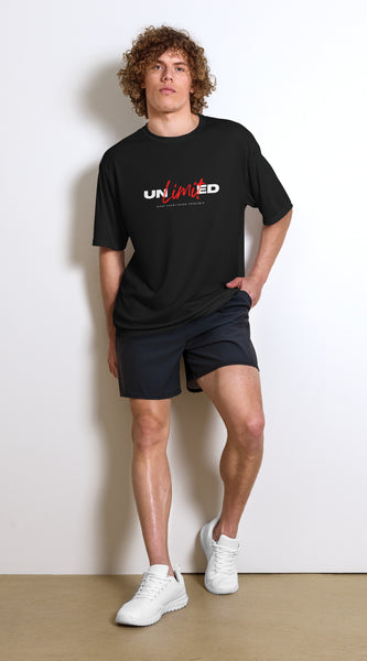 Unlimited Empowering Unisex performance crew neck t-shirt