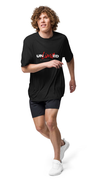Unlimited Empowering Unisex performance crew neck t-shirt