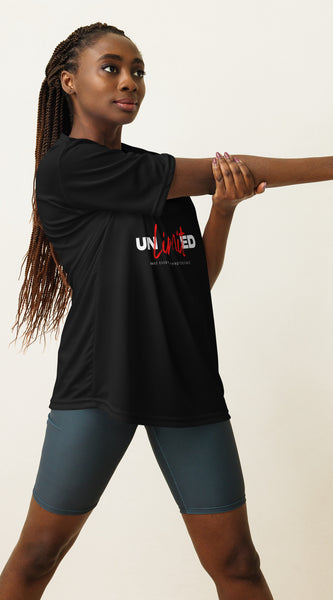 Unlimited Empowering Unisex performance crew neck t-shirt