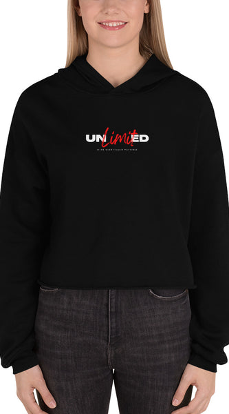 Unlimited Empowering Crop Hoodie