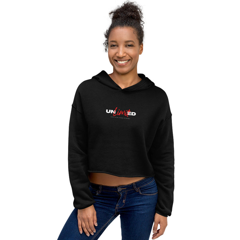 Unlimited Empowering Crop Hoodie