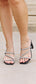 Qupid Level Up Rhinestone Strap Heels