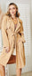 Culture Code Full Size Tied Trench Coat with Pockets