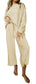 Dropped Shoulder Top and Pants Set