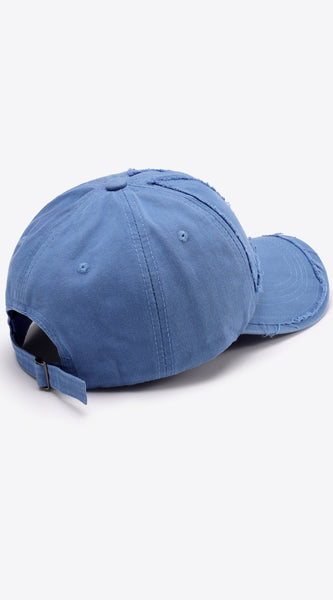 Distressed Adjustable Baseball Cap