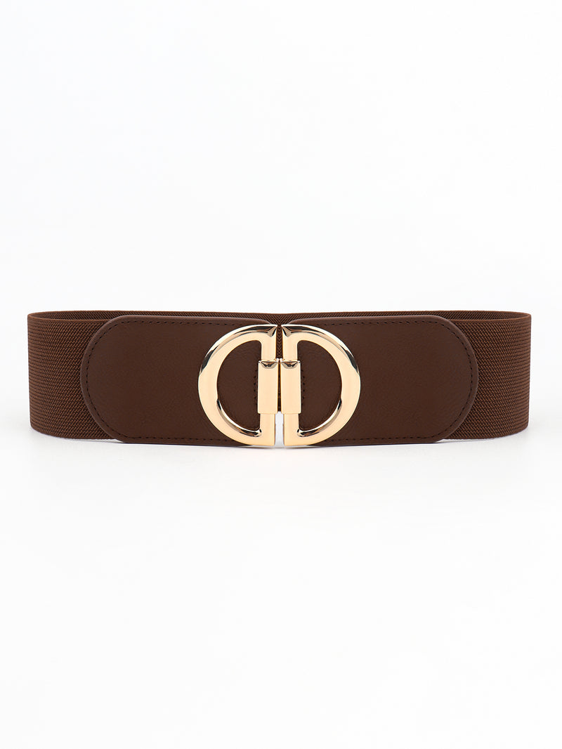 D Buckle Elastic Belt