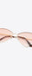 Metal Frame Cat-Eye Sunglasses