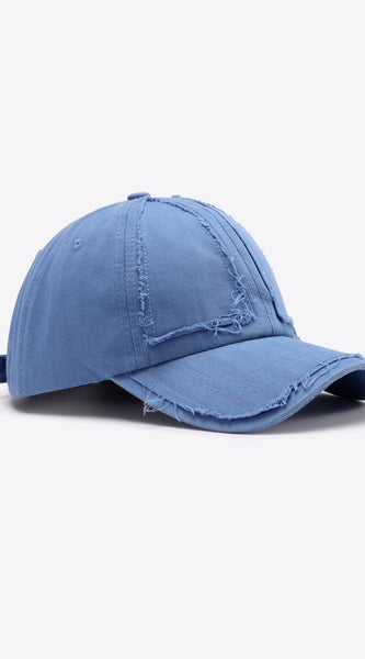 Distressed Adjustable Baseball Cap