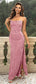 Sequin Backless Split Maxi Dress