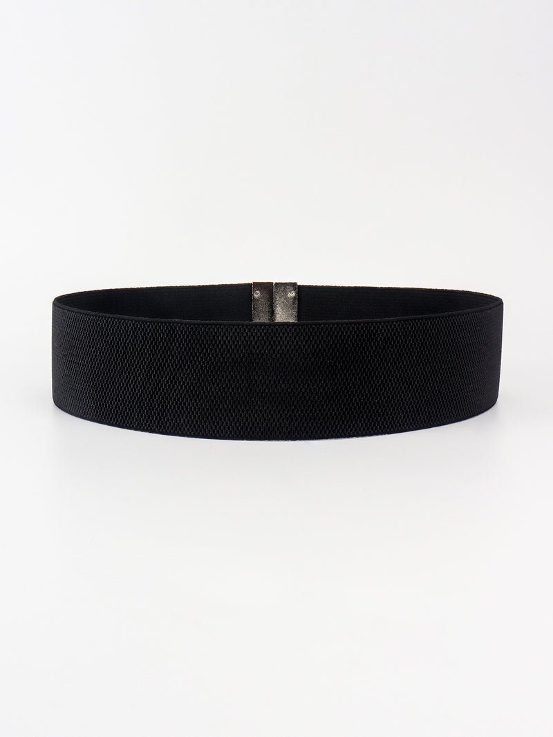 Alloy Buckle Elastic Belt