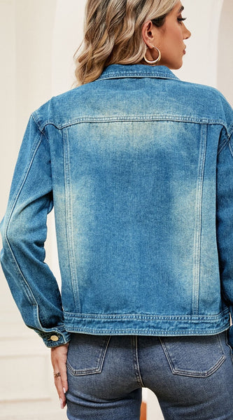 Washed Denim Jacket