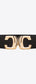 Zinc Alloy Buckle Elastic Wide Belt