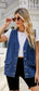 Button Down Denim Vest