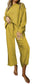 Dropped Shoulder Top and Pants Set